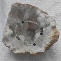 Bracelet Fluorite perles 6mm